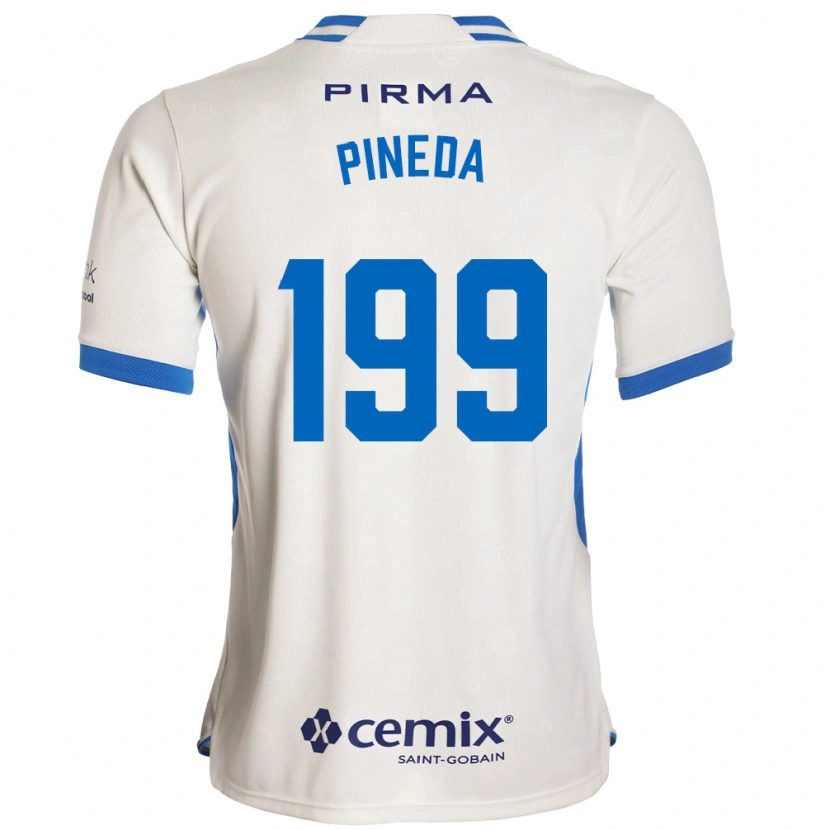 Danxen Kinder Zadiel Pineda #199 Weiß Blau Rot Auswärtstrikot Trikot 2026/27 T-Shirt Österreich