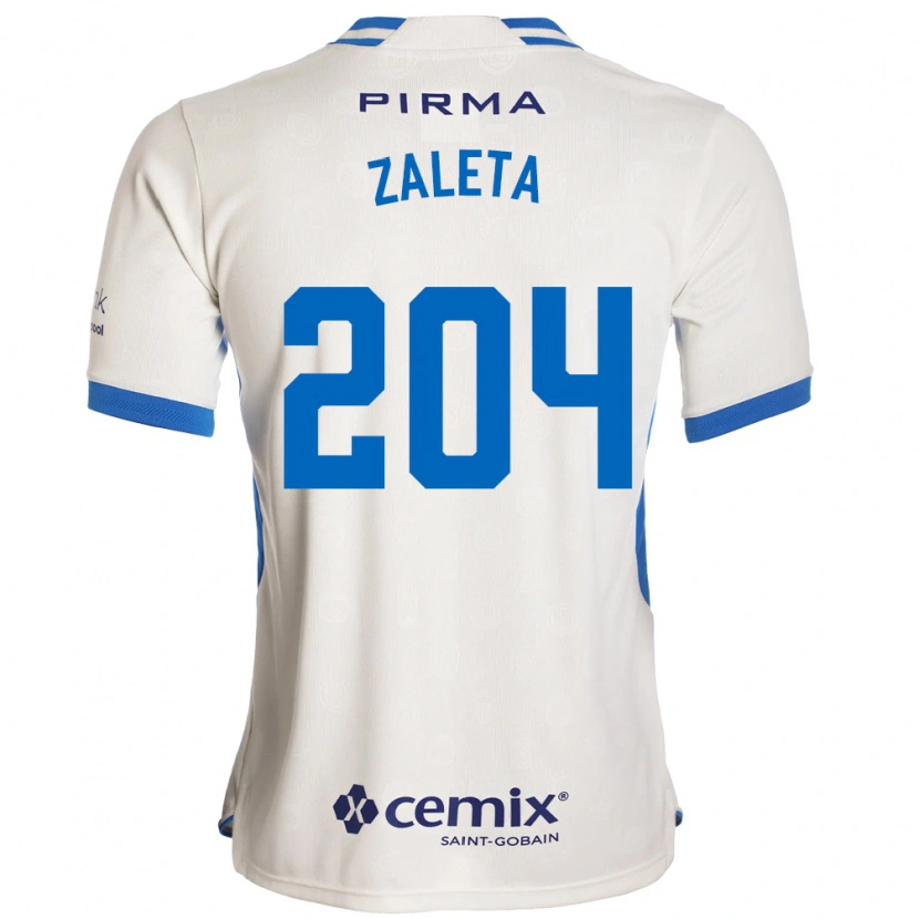 Danxen Kinder Mauro Zaleta #204 Weiß Blau Rot Auswärtstrikot Trikot 2026/27 T-Shirt Österreich