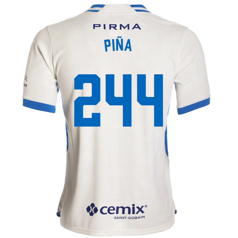 Danxen Kinder Oscar Piña #244 Weiß Blau Rot Auswärtstrikot Trikot 2026/27 T-Shirt Österreich