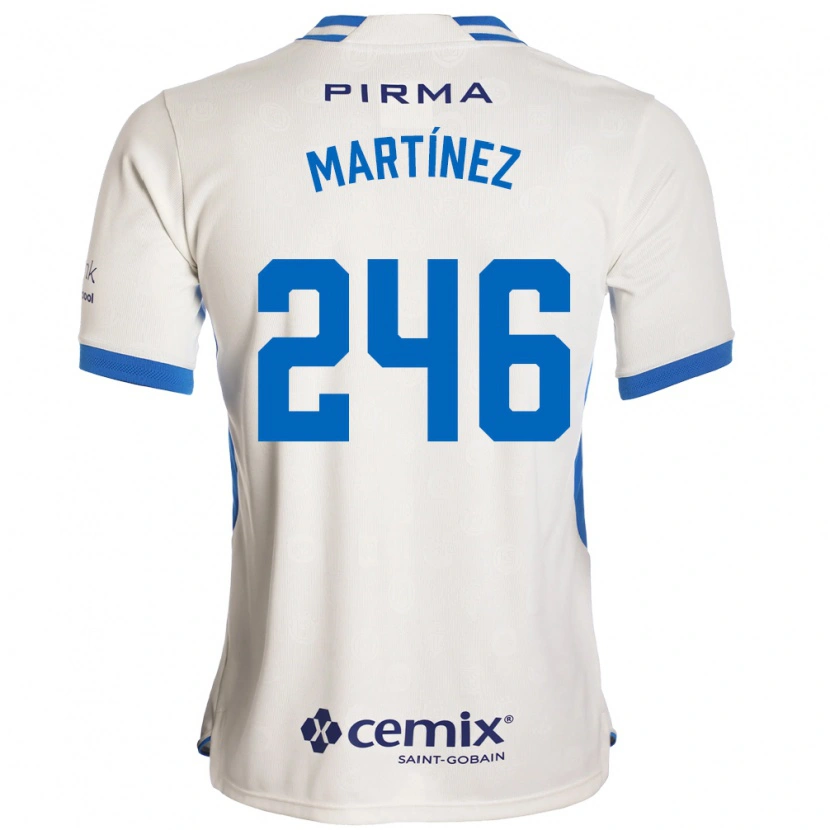 Danxen Kinder Rey Martínez #246 Weiß Blau Rot Auswärtstrikot Trikot 2026/27 T-Shirt Österreich