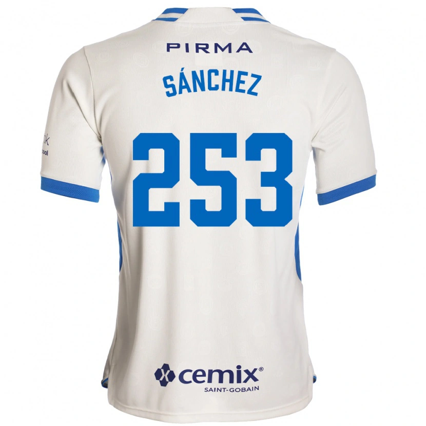 Danxen Kinder Pablo Sánchez #253 Weiß Blau Rot Auswärtstrikot Trikot 2026/27 T-Shirt Österreich