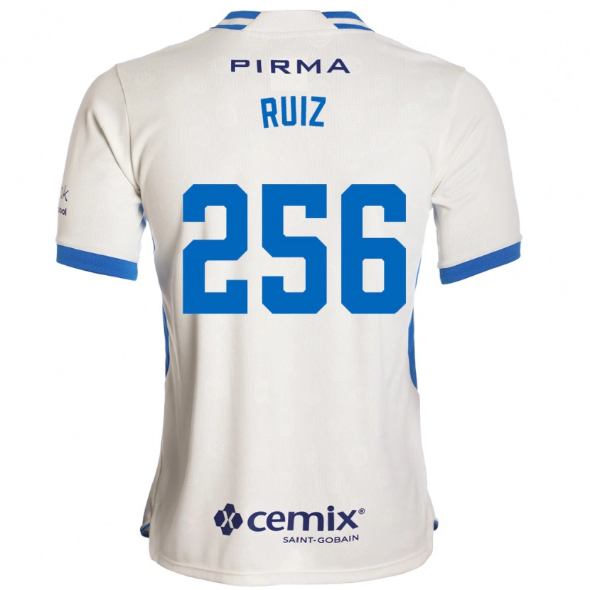 Danxen Kinder Fernando Ruiz #256 Weiß Blau Rot Auswärtstrikot Trikot 2026/27 T-Shirt Österreich