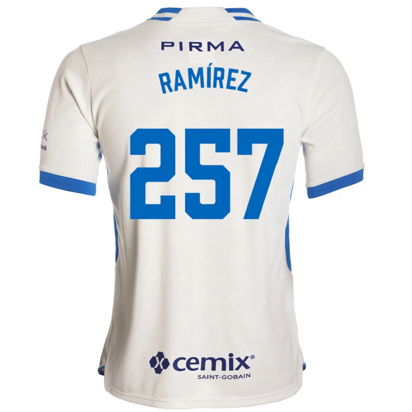 Danxen Kinder Jacobo Ramírez #257 Weiß Blau Rot Auswärtstrikot Trikot 2026/27 T-Shirt Österreich