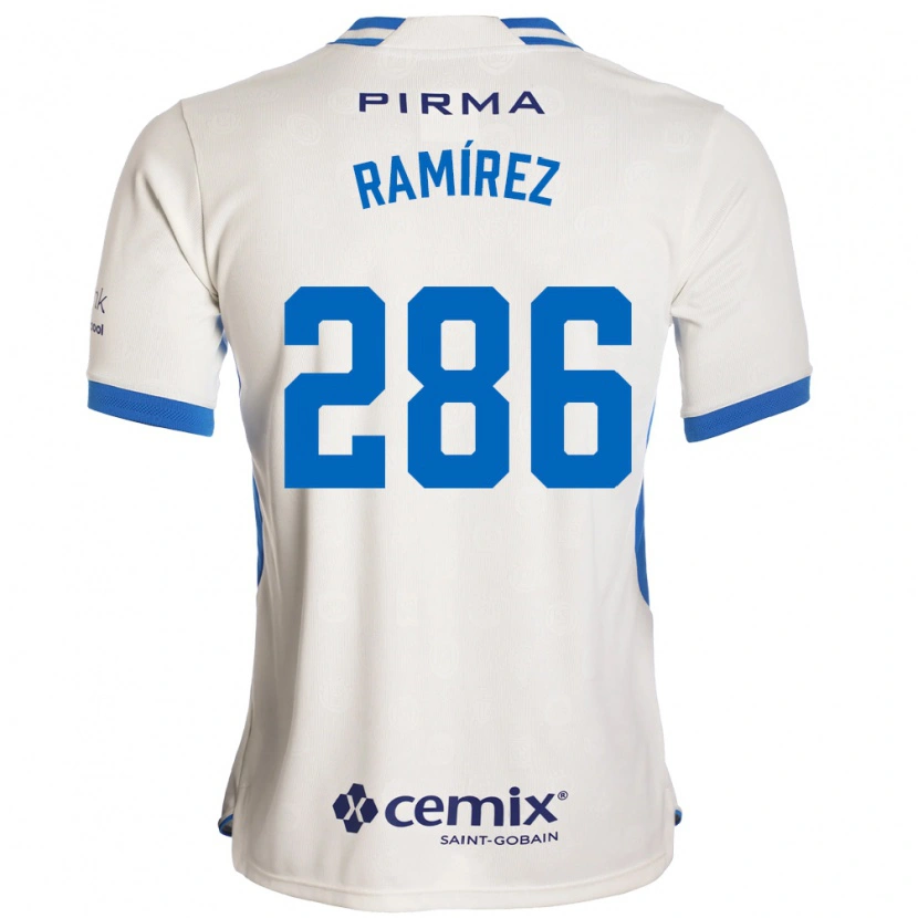 Danxen Kinder Mauricio Ramírez #286 Weiß Blau Rot Auswärtstrikot Trikot 2026/27 T-Shirt Österreich