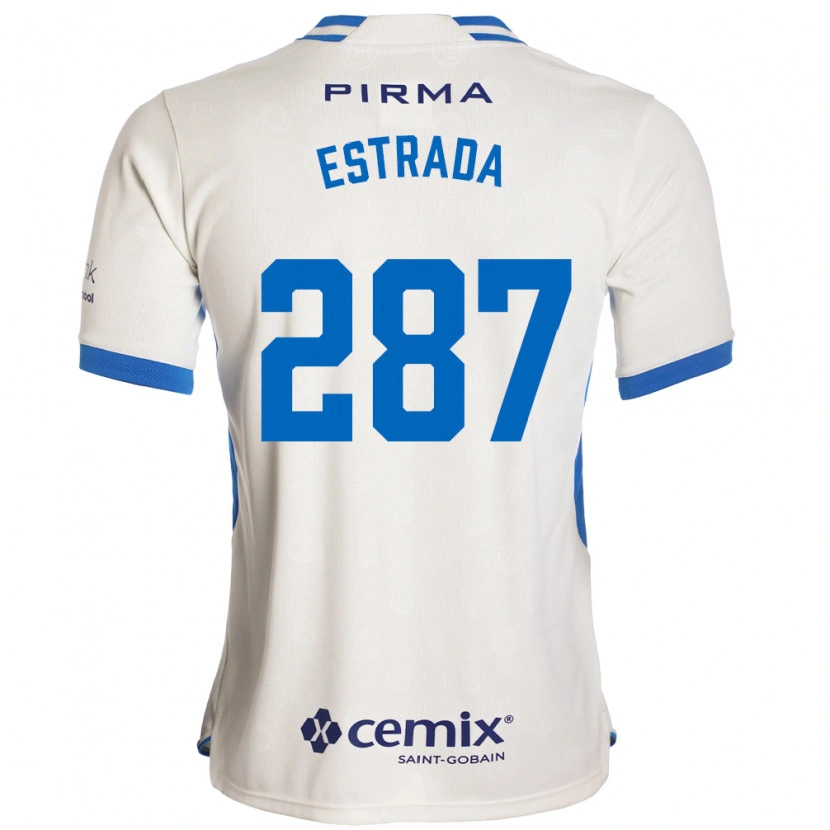 Danxen Kinder Hernán Estrada #287 Weiß Blau Rot Auswärtstrikot Trikot 2026/27 T-Shirt Österreich