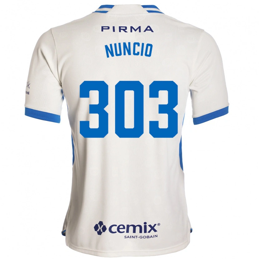 Danxen Kinder Carlos Nuncio #303 Weiß Blau Rot Auswärtstrikot Trikot 2026/27 T-Shirt Österreich