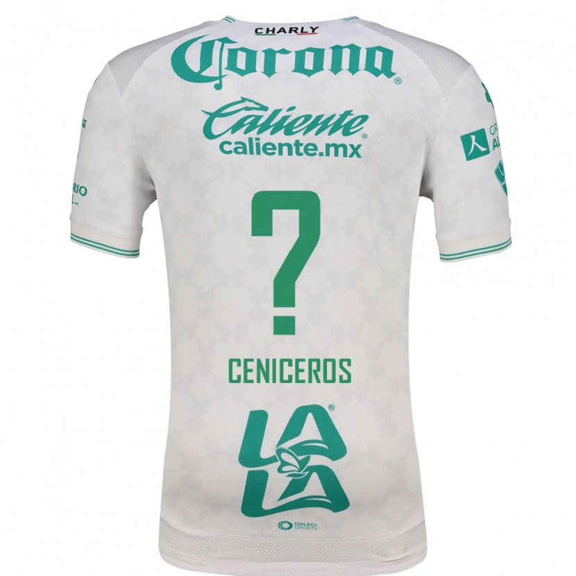Danxen Kinder Carlos Ceniceros #0 Hellgrün Weiß Auswärtstrikot Trikot 2026/27 T-Shirt Österreich