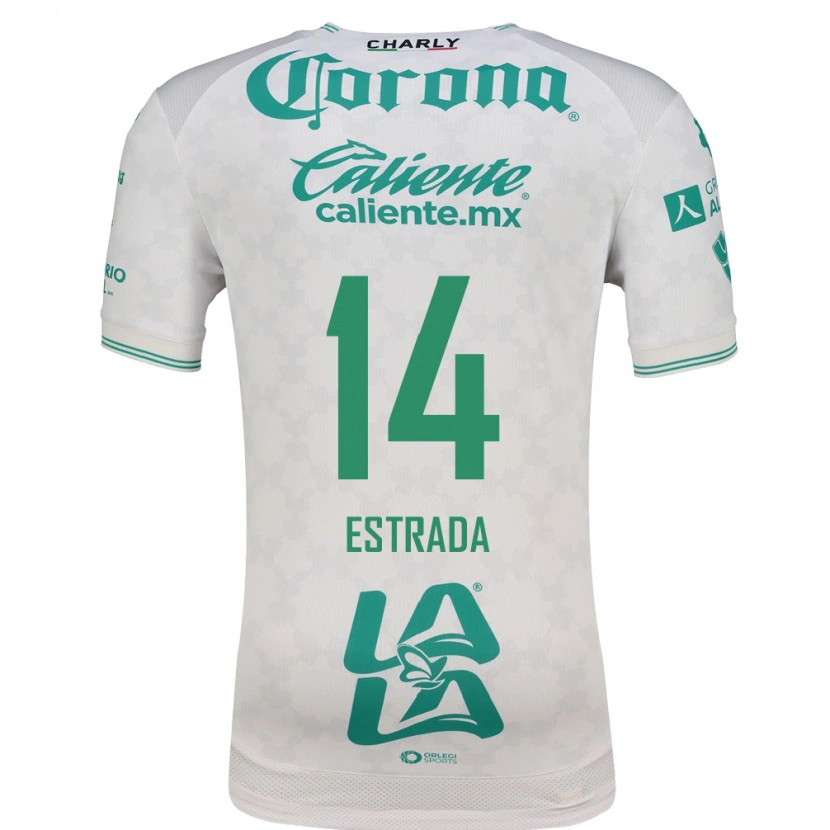 Danxen Kinder Katia Estrada #14 Hellgrün Weiß Auswärtstrikot Trikot 2026/27 T-Shirt Österreich