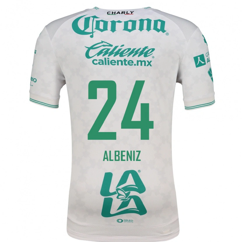 Danxen Kinder Maika Albeniz #24 Hellgrün Weiß Auswärtstrikot Trikot 2026/27 T-Shirt Österreich