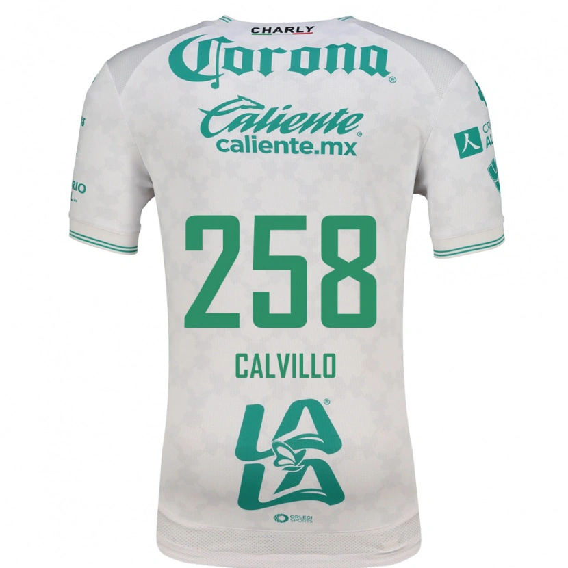 Danxen Kinder Carlos Calvillo #258 Hellgrün Weiß Auswärtstrikot Trikot 2026/27 T-Shirt Österreich