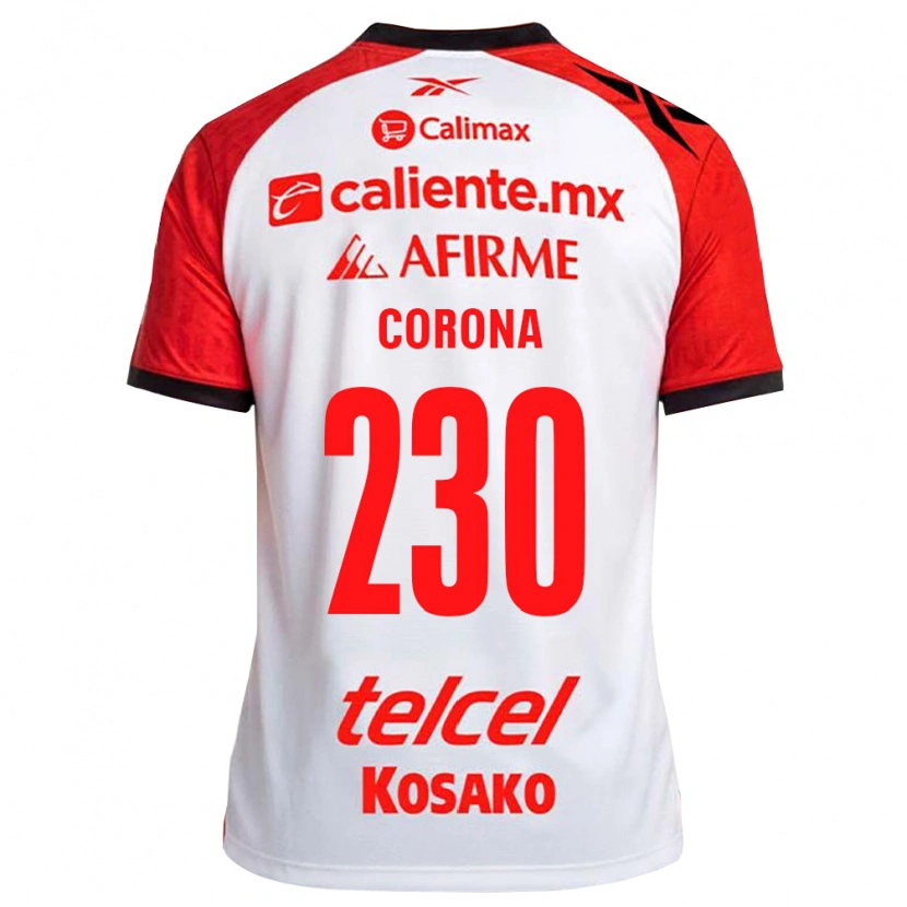 Danxen Kinder José Corona #230 Weiß Schwarz Rot Auswärtstrikot Trikot 2026/27 T-Shirt Österreich