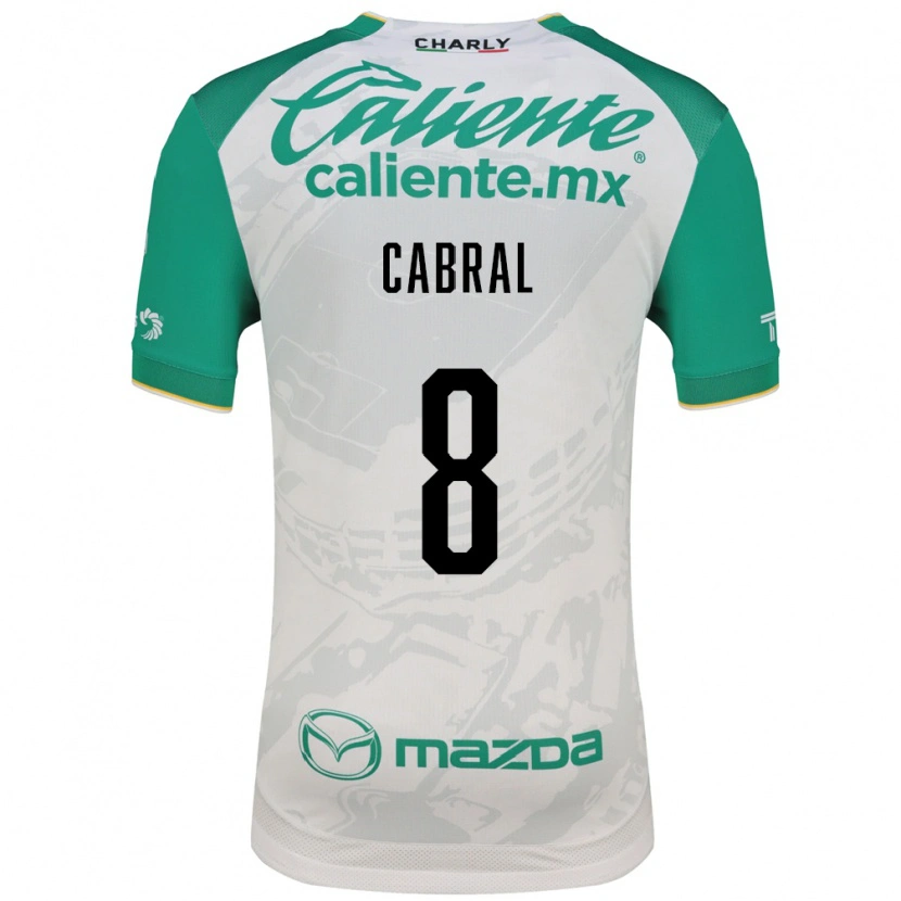 Danxen Kinder Luciano Cabral #8 Hellgrün Weiß Auswärtstrikot Trikot 2026/27 T-Shirt Österreich
