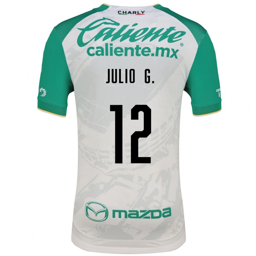 Danxen Kinder Julio González #12 Hellgrün Weiß Auswärtstrikot Trikot 2026/27 T-Shirt Österreich