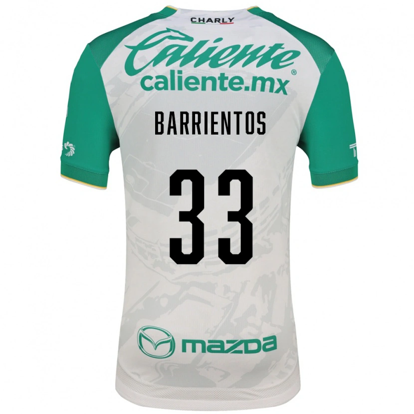 Danxen Kinder Yashira Barrientos #33 Hellgrün Weiß Auswärtstrikot Trikot 2026/27 T-Shirt Österreich