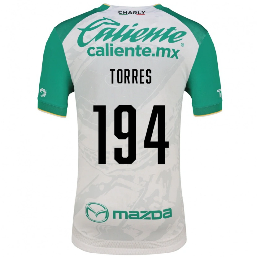 Danxen Kinder Erick Torres #194 Hellgrün Weiß Auswärtstrikot Trikot 2026/27 T-Shirt Österreich