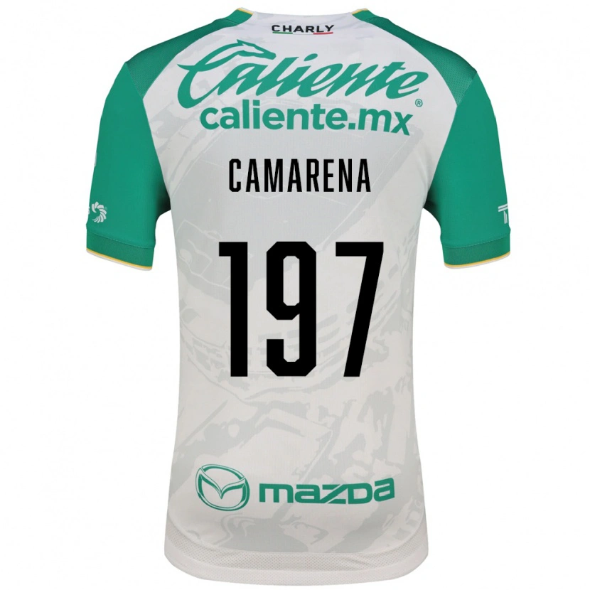 Danxen Kinder Gael Camarena #197 Hellgrün Weiß Auswärtstrikot Trikot 2026/27 T-Shirt Österreich