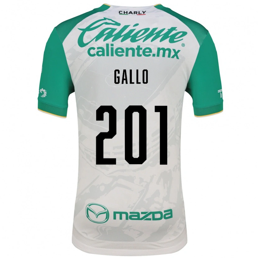 Danxen Kinder Andrés Gallo #201 Hellgrün Weiß Auswärtstrikot Trikot 2026/27 T-Shirt Österreich