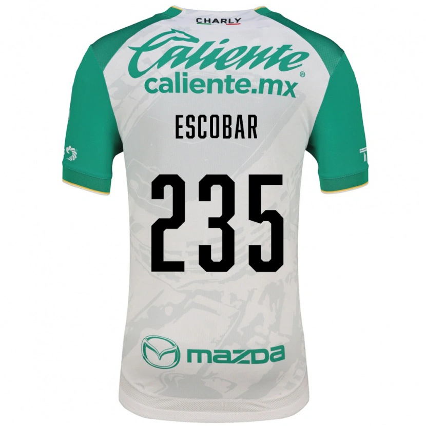 Danxen Kinder Erik Escobar #235 Hellgrün Weiß Auswärtstrikot Trikot 2026/27 T-Shirt Österreich