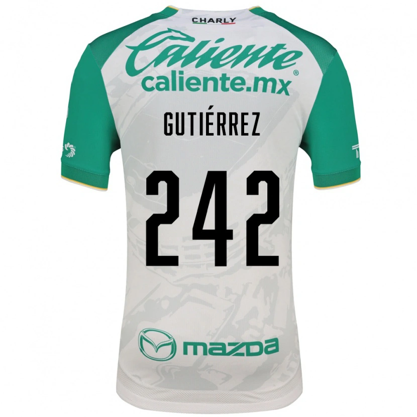 Danxen Kinder Daniel Gutiérrez #242 Hellgrün Weiß Auswärtstrikot Trikot 2026/27 T-Shirt Österreich