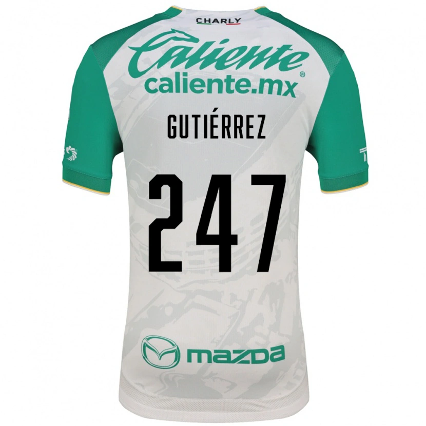Danxen Kinder Brandón Gutiérrez #247 Hellgrün Weiß Auswärtstrikot Trikot 2026/27 T-Shirt Österreich