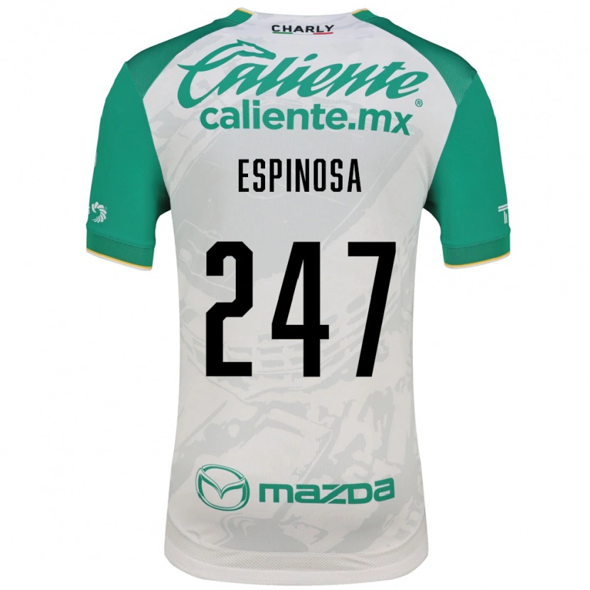 Danxen Kinder Issac Espinosa #247 Hellgrün Weiß Auswärtstrikot Trikot 2026/27 T-Shirt Österreich