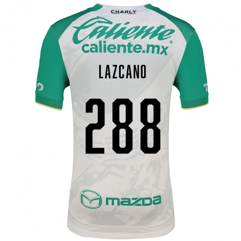 Danxen Kinder Evan Lazcano #288 Hellgrün Weiß Auswärtstrikot Trikot 2026/27 T-Shirt Österreich