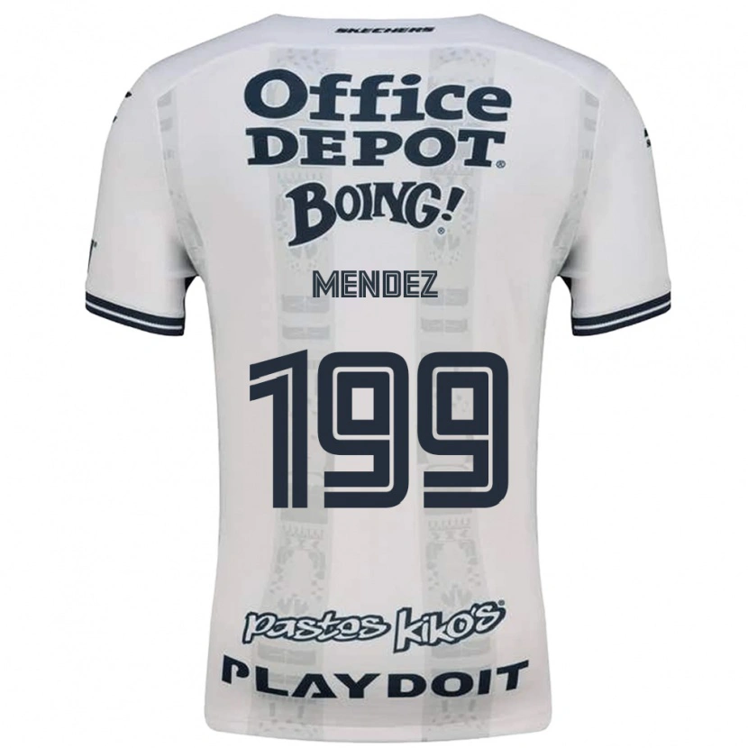 Danxen Kinder Daniel Méndez #199 Rot Weiß Schwarz Auswärtstrikot Trikot 2026/27 T-Shirt Österreich