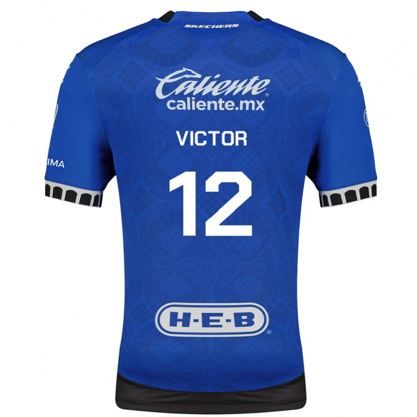 Danxen Kinder Paulo Victor #12 Königsblau Weiß Schwarz Auswärtstrikot Trikot 2026/27 T-Shirt Österreich