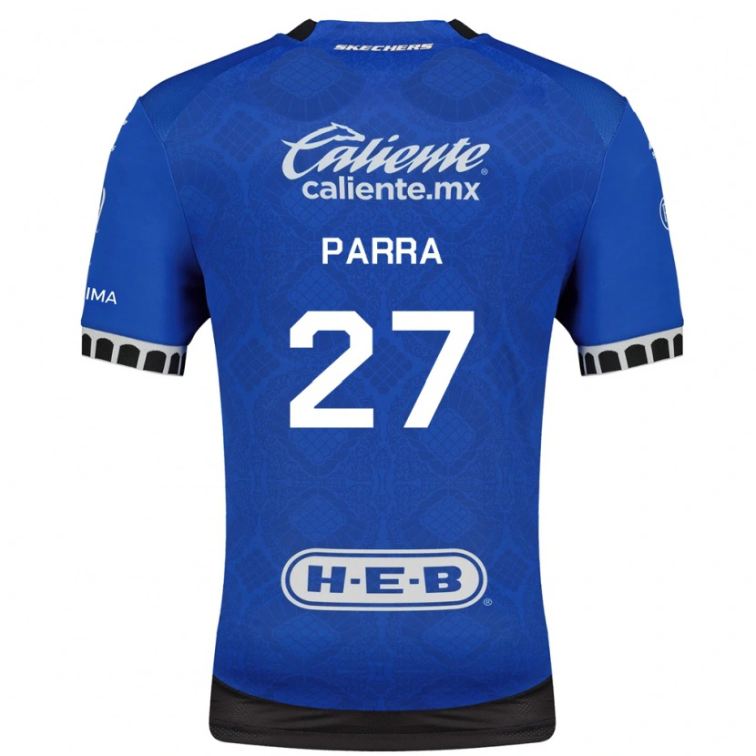 Danxen Kinder Daniel Parra #27 Königsblau Weiß Schwarz Auswärtstrikot Trikot 2026/27 T-Shirt Österreich