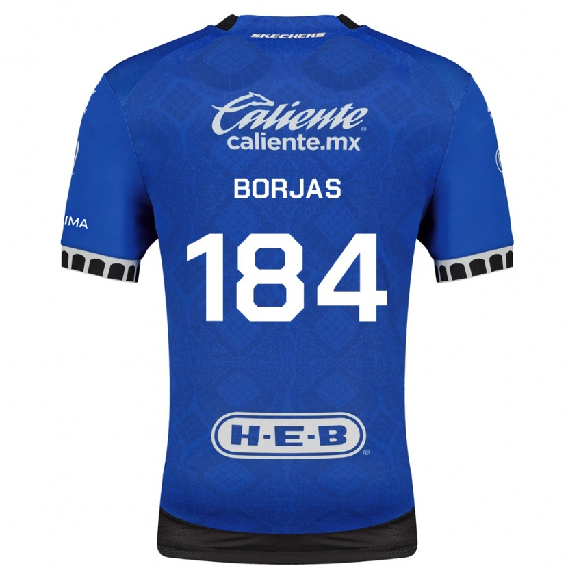 Danxen Kinder Daniel Borjas #184 Königsblau Weiß Schwarz Auswärtstrikot Trikot 2026/27 T-Shirt Österreich
