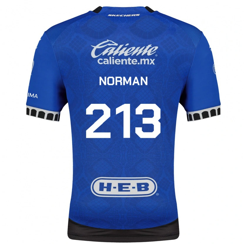 Danxen Kinder Humberto Norman #213 Königsblau Weiß Schwarz Auswärtstrikot Trikot 2026/27 T-Shirt Österreich