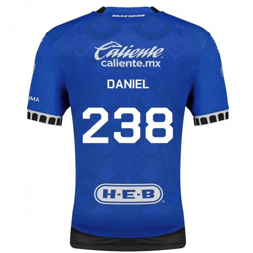 Danxen Kinder Daniel De La Rosa #238 Königsblau Weiß Schwarz Auswärtstrikot Trikot 2026/27 T-Shirt Österreich