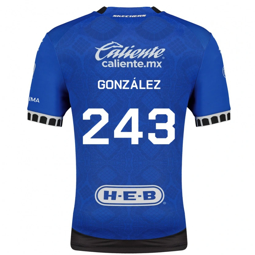 Danxen Kinder Leonardo González #243 Königsblau Weiß Schwarz Auswärtstrikot Trikot 2026/27 T-Shirt Österreich