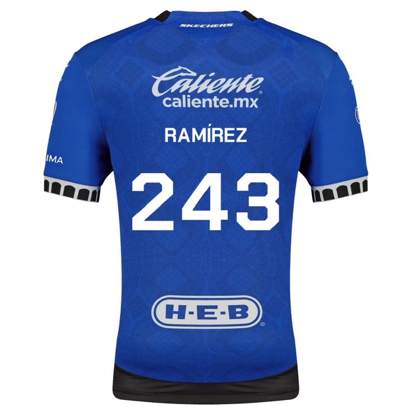 Danxen Kinder Eleazar Ramírez #243 Königsblau Weiß Schwarz Auswärtstrikot Trikot 2026/27 T-Shirt Österreich