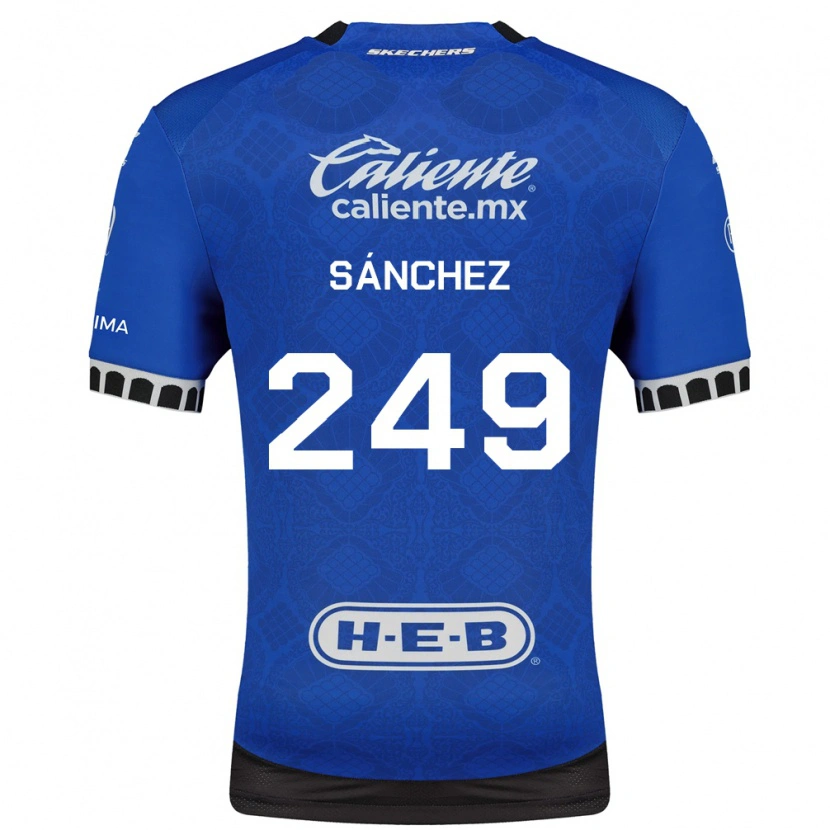 Danxen Kinder Sergio Sánchez #249 Königsblau Weiß Schwarz Auswärtstrikot Trikot 2026/27 T-Shirt Österreich