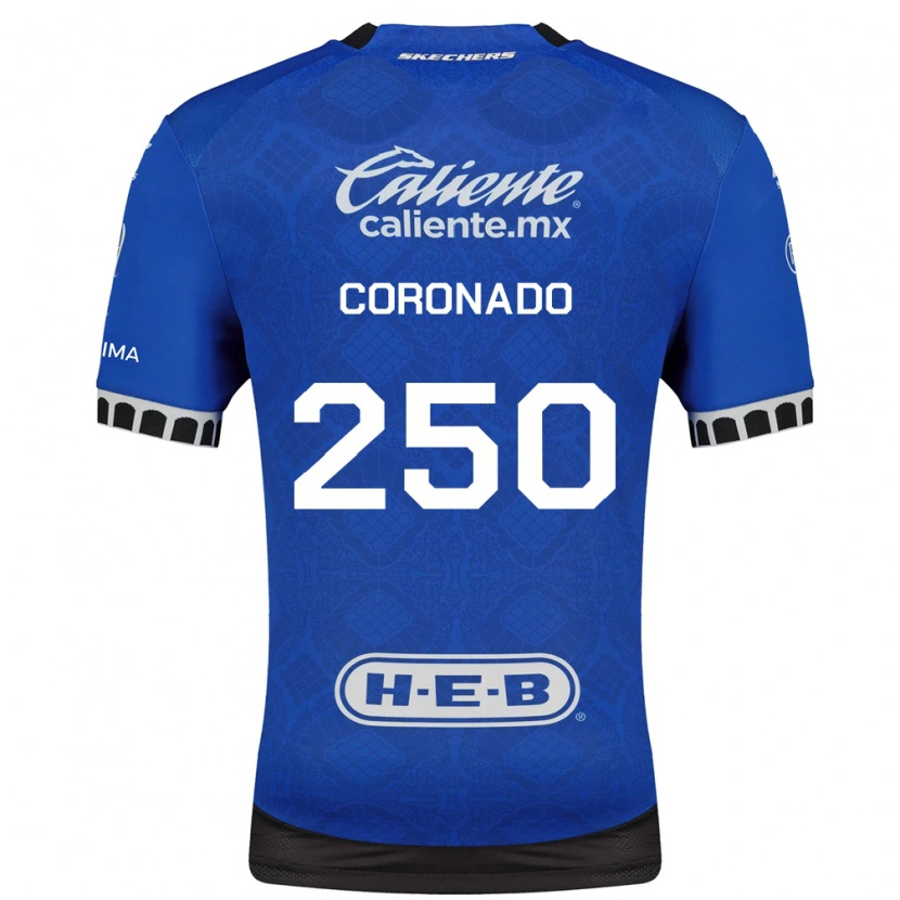 Danxen Kinder Maximiliano Coronado #250 Königsblau Weiß Schwarz Auswärtstrikot Trikot 2026/27 T-Shirt Österreich