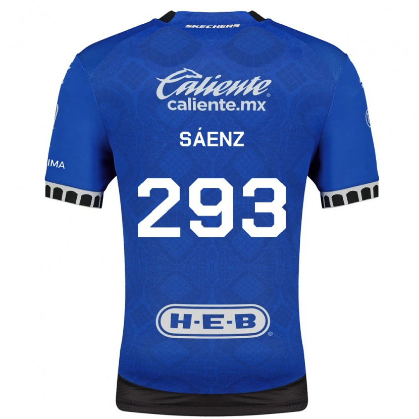Danxen Kinder Nicolás Sáenz #293 Königsblau Weiß Schwarz Auswärtstrikot Trikot 2026/27 T-Shirt Österreich