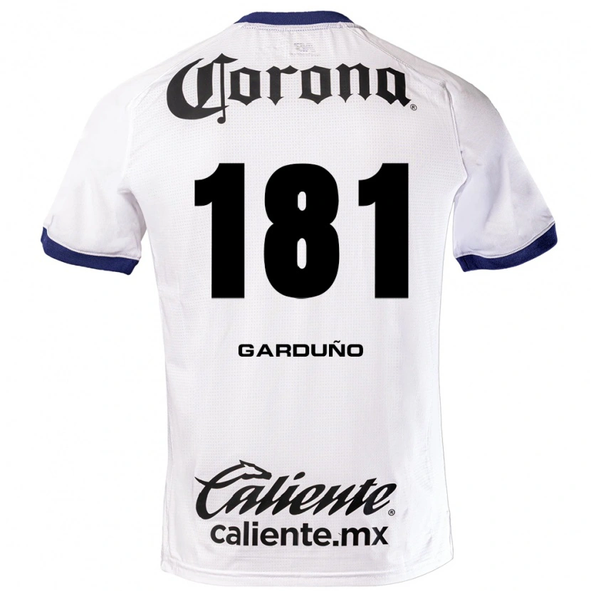 Danxen Kinder Carlos Garduño #181 Weiß Blau Schwarz Auswärtstrikot Trikot 2026/27 T-Shirt Österreich