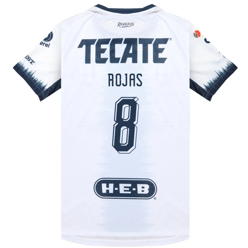 Danxen Kinder Joao Rojas #8 Weiß Tintenblau Rot Auswärtstrikot Trikot 2026/27 T-Shirt Österreich