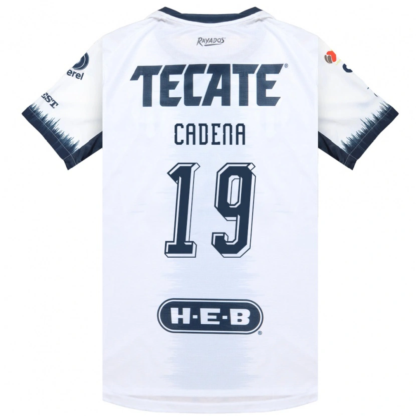 Danxen Kinder Mariana Cadena #19 Weiß Tintenblau Rot Auswärtstrikot Trikot 2026/27 T-Shirt Österreich
