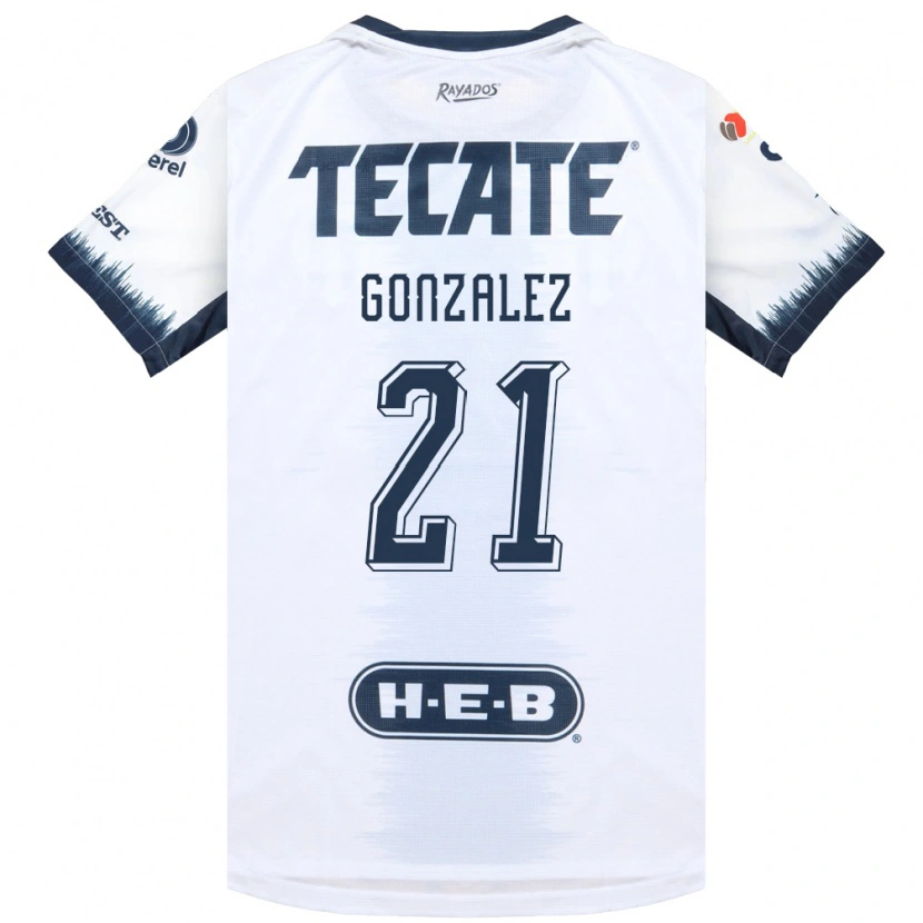 Danxen Kinder Alfonso Gonzalez #21 Weiß Tintenblau Rot Auswärtstrikot Trikot 2026/27 T-Shirt Österreich