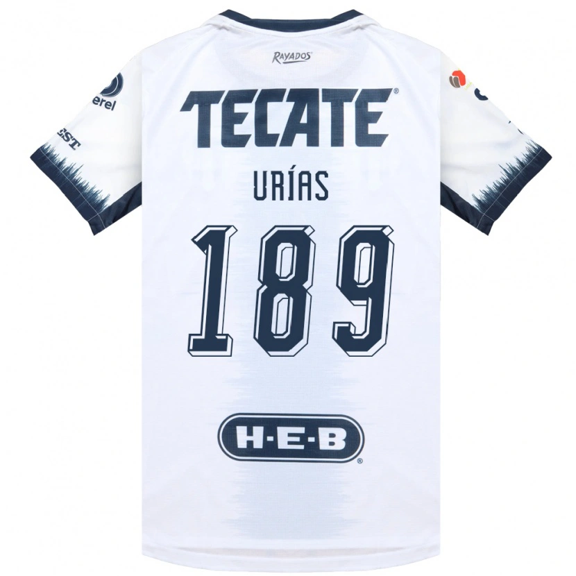 Danxen Kinder Álex Urías #189 Weiß Tintenblau Rot Auswärtstrikot Trikot 2026/27 T-Shirt Österreich