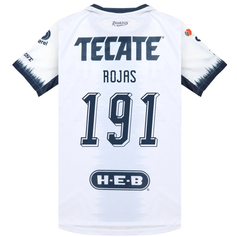 Danxen Kinder Luis Rojas #191 Weiß Tintenblau Rot Auswärtstrikot Trikot 2026/27 T-Shirt Österreich