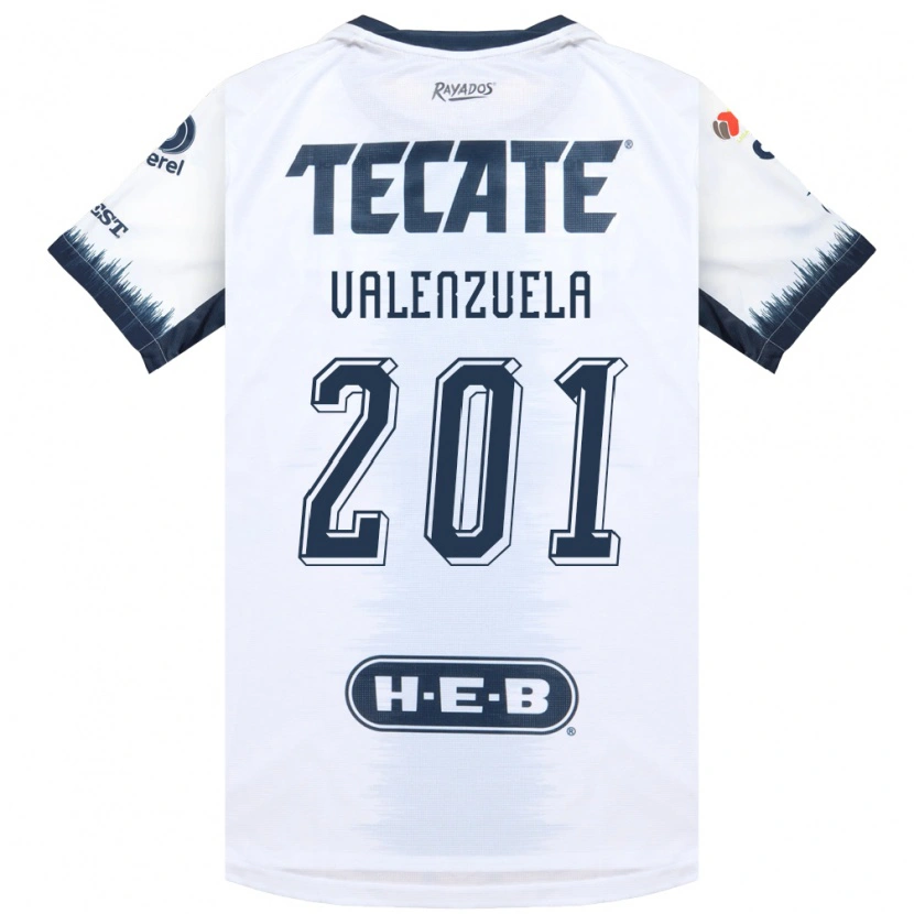 Danxen Kinder Francisco Valenzuela #201 Weiß Tintenblau Rot Auswärtstrikot Trikot 2026/27 T-Shirt Österreich