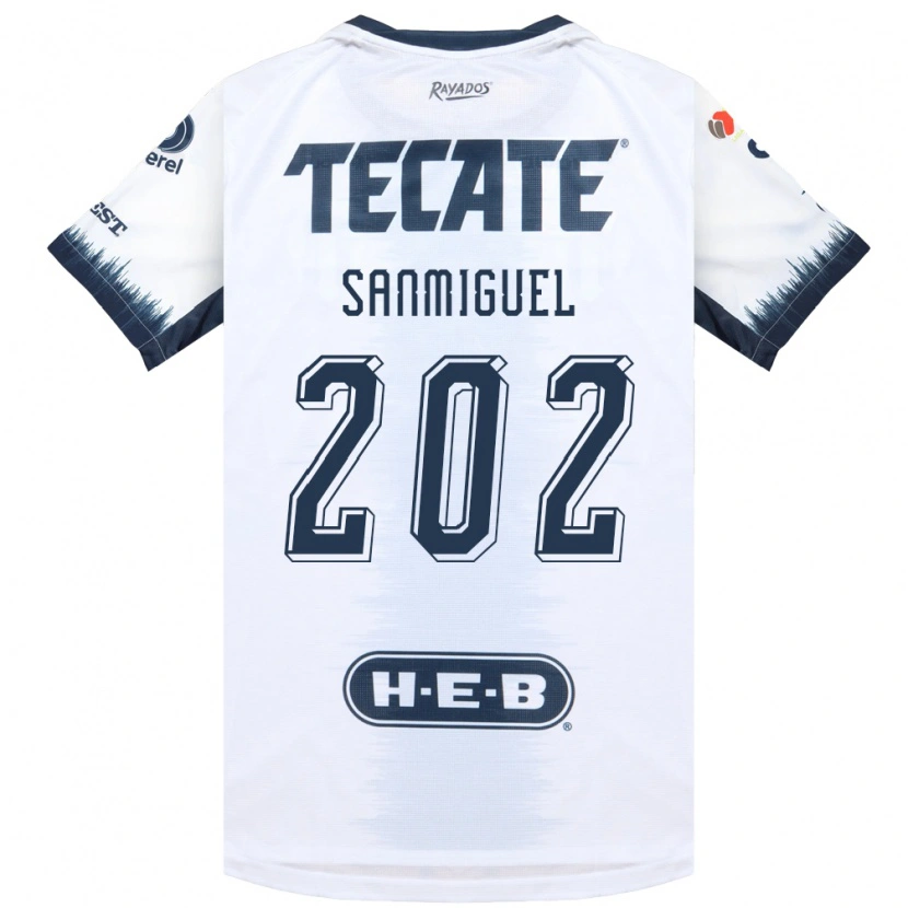 Danxen Kinder Carlos Sanmiguel #202 Weiß Tintenblau Rot Auswärtstrikot Trikot 2026/27 T-Shirt Österreich