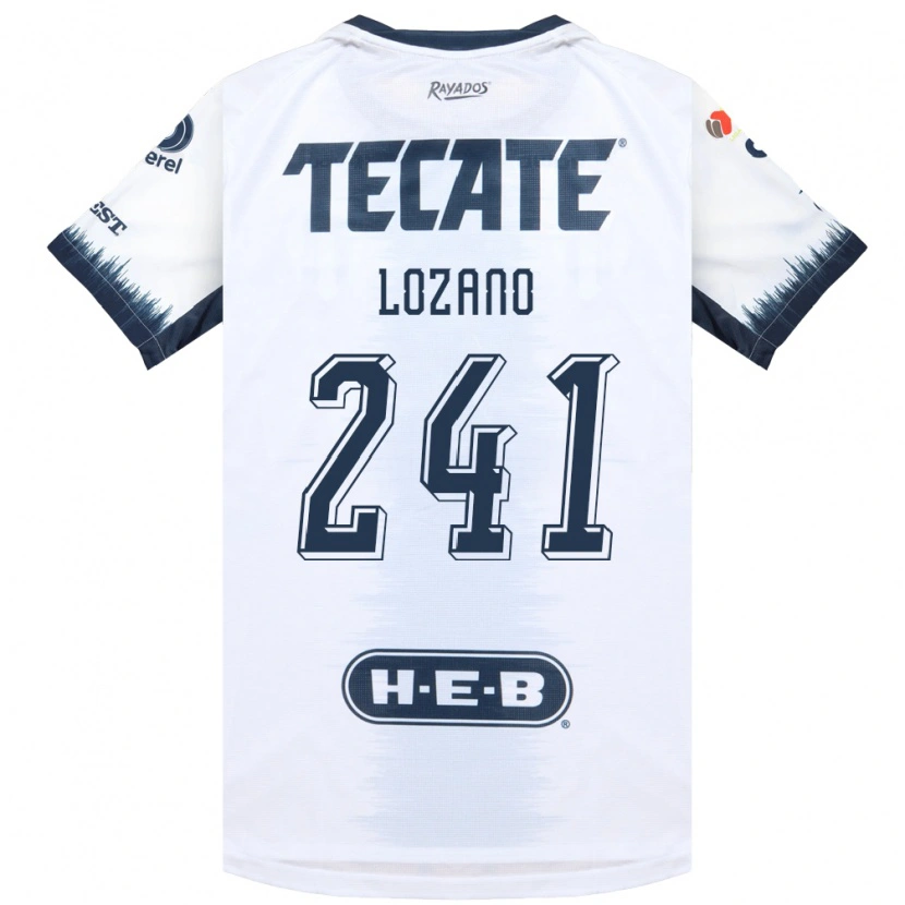 Danxen Kinder Ronald Lozano #241 Weiß Tintenblau Rot Auswärtstrikot Trikot 2026/27 T-Shirt Österreich