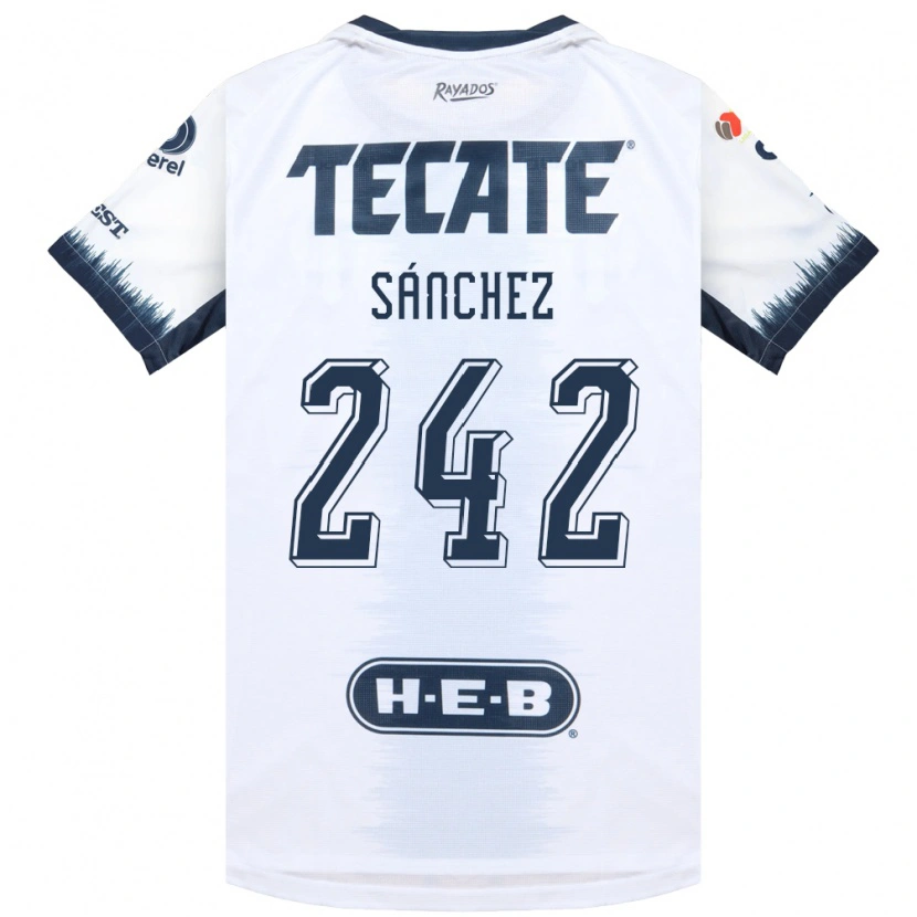 Danxen Kinder Jorge Sánchez #242 Weiß Tintenblau Rot Auswärtstrikot Trikot 2026/27 T-Shirt Österreich