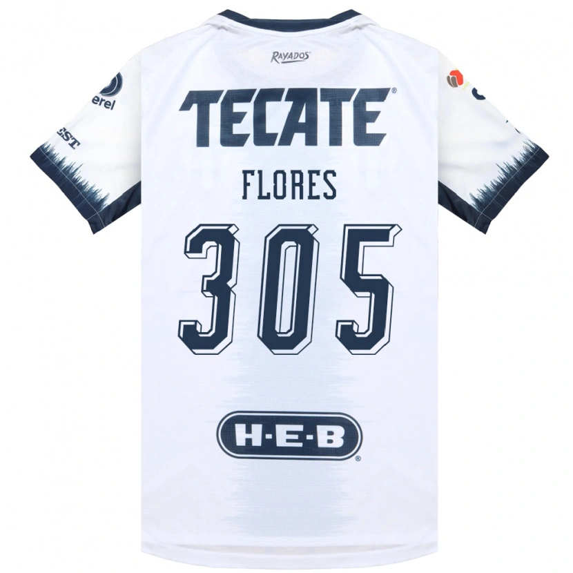 Danxen Kinder Santiago Flores #305 Weiß Tintenblau Rot Auswärtstrikot Trikot 2026/27 T-Shirt Österreich