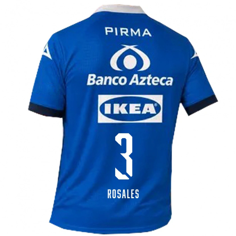 Danxen Kinder Fátima Rosales #3 Blau Weiß Auswärtstrikot Trikot 2026/27 T-Shirt Österreich