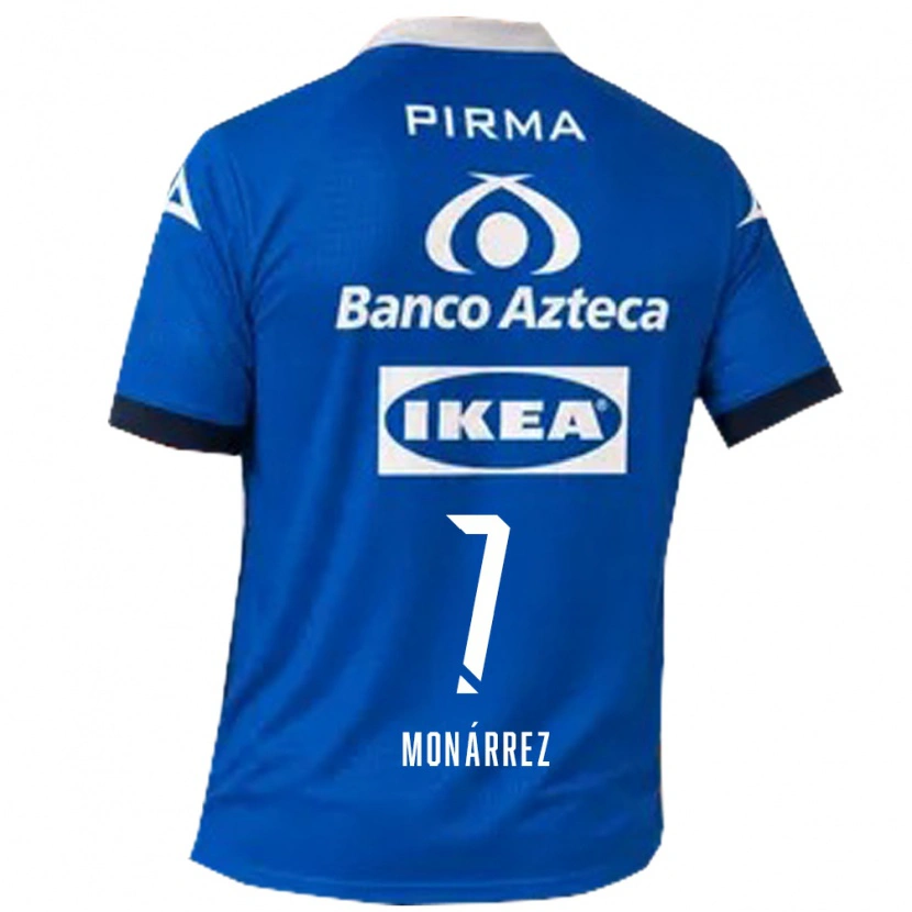 Danxen Kinder Fernando Monárrez #7 Blau Weiß Auswärtstrikot Trikot 2026/27 T-Shirt Österreich